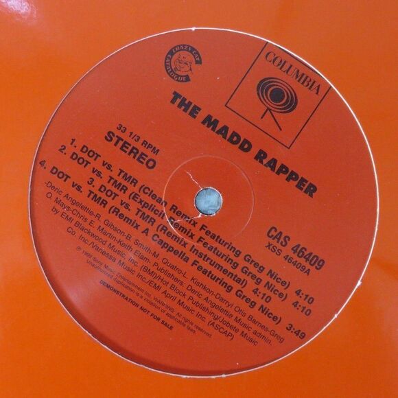 Madd Rapper Keepin It Madd Hot Busta Rhymes Promo Record Album Vinyl LP - Picture 1 of 5